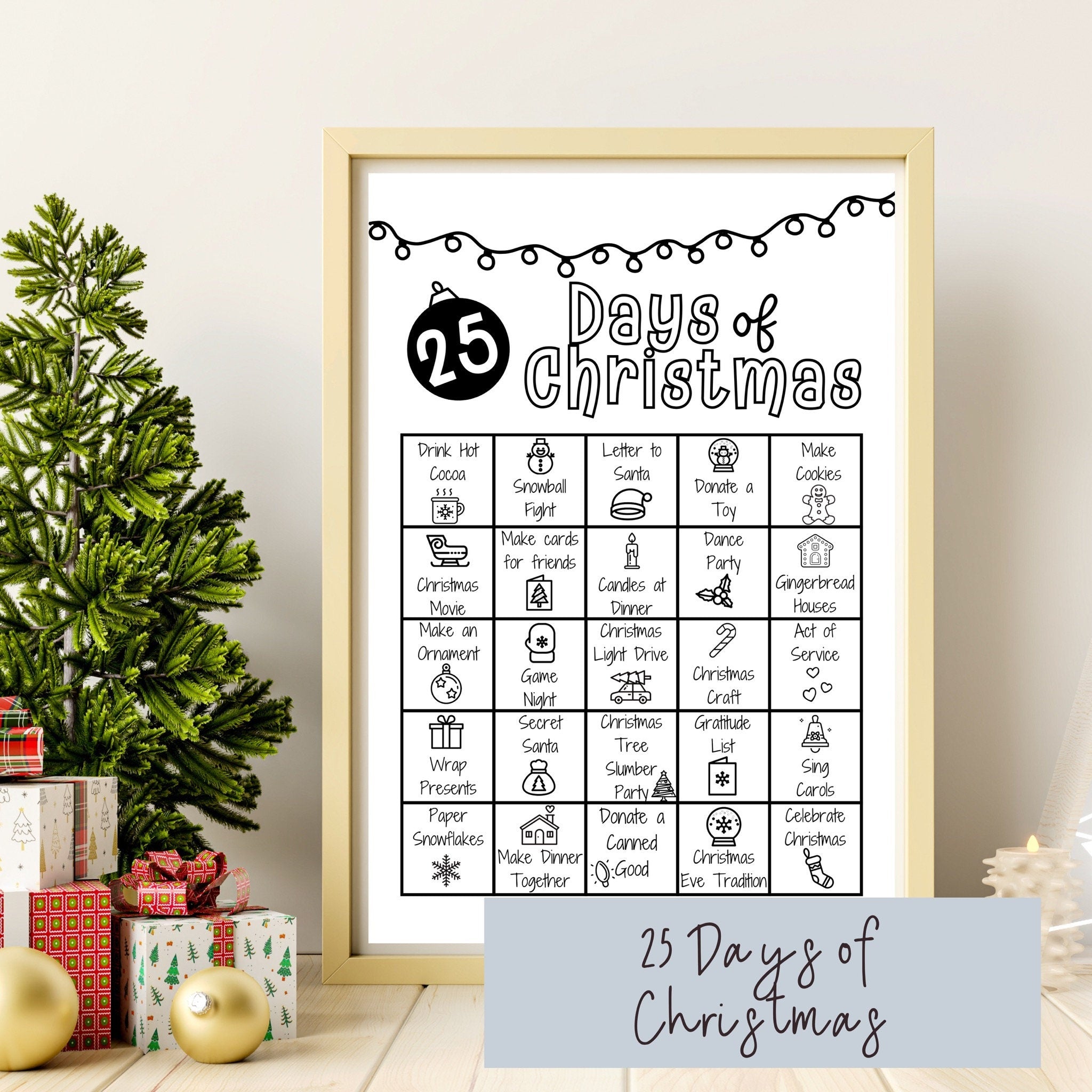 Christmas advent, holiday countdown, 25 days of christmas, holiday activities for kids