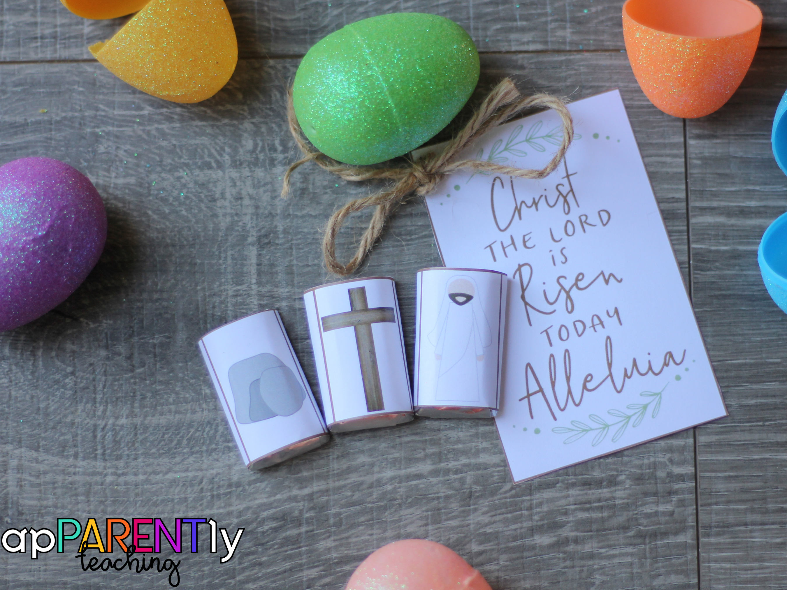 Religious Easter Candy Wrappers